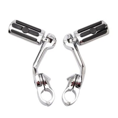 Pinos cromados para rodovia 1-1/4" para Harley 1200 Sportster Road King Street Glide - Imagem 1 de 4