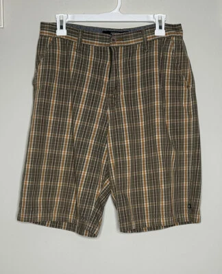 Bermudas Redsand Hombres 31 Multicolor Cuadros Informales Picnic Viaje 100% Algodón Foto 1 de 4