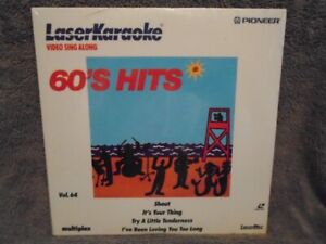 SEALED RARE OOP Karaoke LASERDISC 8" video 70's Hits ISLEY BROTHERS Otis Redding
