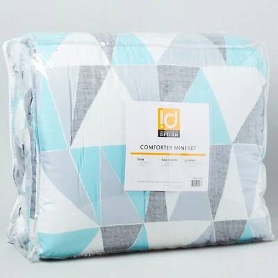BRAND NEW Intelligent Design Ellie Reversible Comforter 3Pc Set, King. - Image 1 of 4