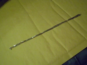 18K Yellow Gold Ladies (4) S-Link Bracelet 6.1 grams 7 1/2 Inch Length - Picture 1 of 3