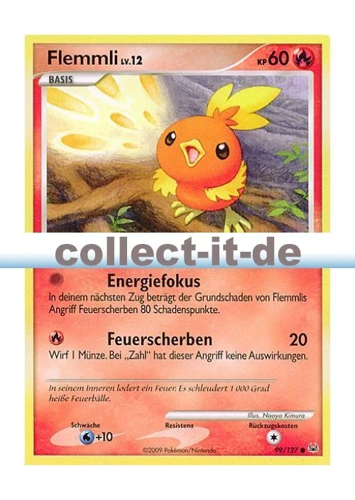 Pokemon Platin 99/127 - Flemmli Deutsch - Bild 1 von 1