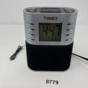 Timex Clock Preset Tuning Clock Radio with Auto-Set & Nature Sounds T308S TESTED - Picture 1 of 7