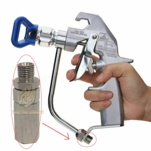 Airless Spray Gun Silver Plus Gun Stainless Steel Swivel Assembly 246240 for GRC - Picture 1 of 6