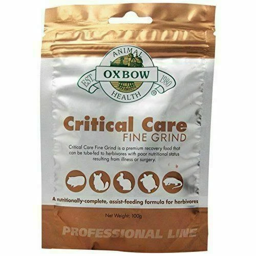OXBOW Herbivore Critical Care Fine Grind Animal Pet Supplement