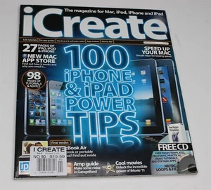 iCreate The Magazine For Mac, iPod, iPhone and iPad No. 90 2010 - Picture 1 of 2