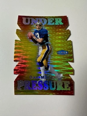 2013 Fleer Retro Tradition Dan Marino Under Pressure Die Cut SP #UP-3 - Image 1 of 2