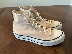 Converse All Star Plataforma Elevadora Camisetas Altas Rosa Talla 11 572701 - Imagen 1 de 10