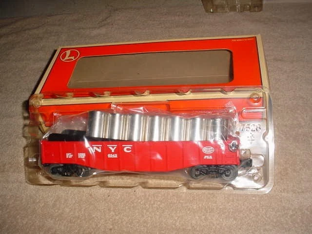 Lionel # 6-19429 New York Central Culvert Gondola #6342 with Culverts  NIB  0-02 - Image 1 of 1