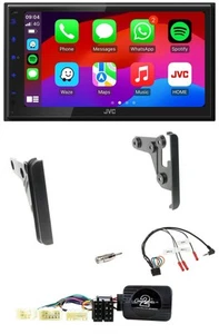 JVC Bluetooth USB Lenkrad 2DIN DAB Autoradio für Toyota RAV 4 2001-2005 - Bild 1 von 11