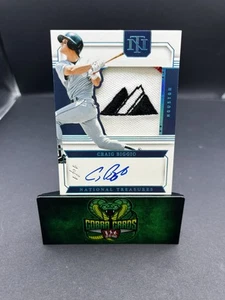 2024 Panini National Treasures Craig Biggio #SS-CBG 1/1 Auto 3 Color Patch - Bild 1 von 2