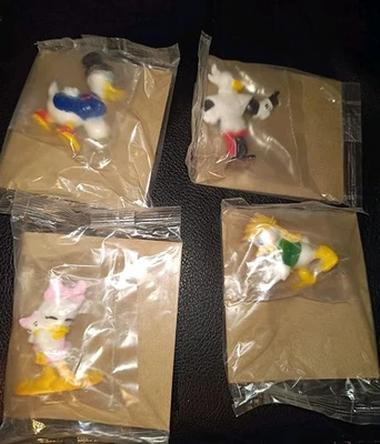 复古 Kellogg's Disney Duck Tales 2 英寸 PVC 公仔 1991 年 4 件套,未拆封  — 第 1/4 张图片