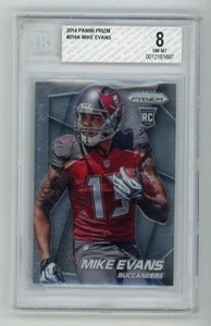 Panini Prizm #216 2014 Mike Evans novato BGS 8 casi nuevo/como nuevo - Imagen 1 de 2