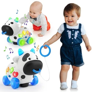 Crawling & Walking Baby Toys 6-12-18 Month, Bilingual Musical Toys for 1 Year... - Picture 1 of 6