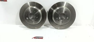 Pair Of Rear Brake Discs Breco Suitable For Volvo V70 S70 S80 XC70 - Picture 1 of 7