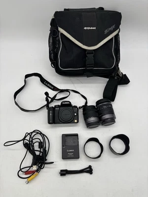 Câmera Digital Panasonic LUMIX DMC-GH2 16.0MP, Preta com Lentes 14-42mm + Bolsa - Imagem 1 de 4