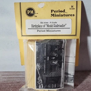 Period Miniatures 544 Birthplace of Model Railroader N Scale Building Kit - Picture 1 of 6