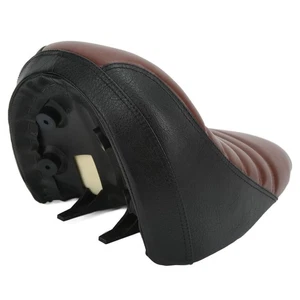 Motorcycle Front Cushion Fit For Indian Bobber Brown Motorcycle Cushion GD - Picture 1 of 23