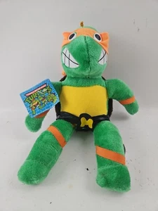 1989 Vintage Michelangelo Teenage Mutant Ninja Turtles Plüschfigur 14 Zoll TMNT - Bild 1 von 11