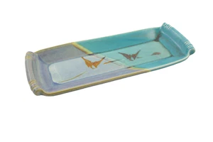 Georgetown Pottery ME Rectangular Charcuterie Cheese Tray Serving Platter - Picture 1 of 9