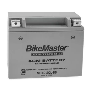 Bikemaster AGM Platinum Battery Yamaha XV1600 Road Star Silverado (1999-2003) - Picture 1 of 2