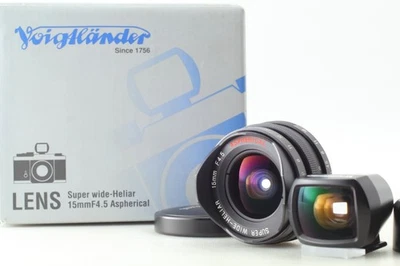 Voigtlander Super Wide Heliar 15mm F4.5 L39 [Caixa Top PERFEITA com Localizador] Japão - Imagem 1 de 4