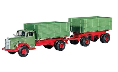 Kibri 14069 MB 6600 Rimorchio Con Rimorchio, Kit, H0 - Immagine 1 di 4