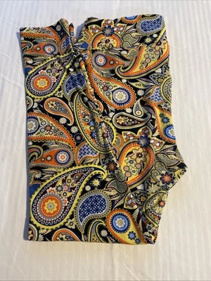 Leggings Lularoe TC Multicolor Paisley Foto 1 de 4