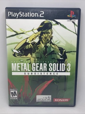 Metal Gear Solid 3: Subsistence (Sony PlayStation 2, 2006) - En caja y probado Foto 1 de 4