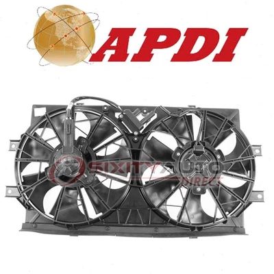 APDI Dual Radiator & Condenser Fan Assembly for 1994-1997 Chrysler LHS - zo — 第 1/4 张图片