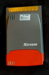 VTG 1990s Xircom RealPort Ethernet 10/100 +Modem 56 PCMCIA REM56G-100 WORKS - Picture 1 of 2