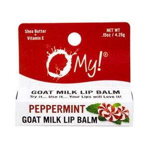 O My! Goat Milk Lip Balm - Natural Goat Milk Lip Balm - Shea Butter and Vitam... - Picture 1 of 1