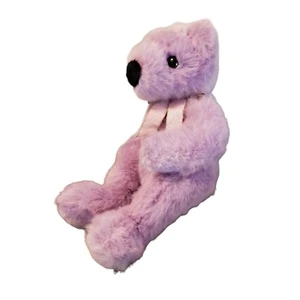 TY Classic LILACBEARY BEAR 14" Plush Purple Lavender Bow Stuffed 1999 Soft Toy - Picture 1 of 6