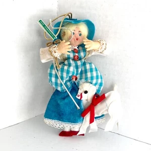 Vintage Little Bo Peep Ornament Mr Christmas Made in Japan - Picture 1 of 8