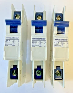 CONNECT POWER BR1C05AC CIRCUIT BREAKER C0.5 277VAC 10KA ***LOTOF3*** - Picture 1 of 11