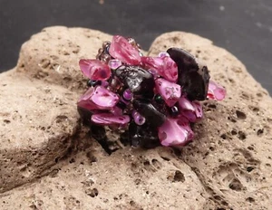Bague Appoline avec chips de pierres naturelles - Imagen 1 de 1