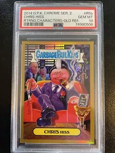 2014 GPK Chrome Series 2 Chris Hiss Gold Refractor #R5b PSA 10 #โd 44/50๐ฅ๐ฅ - Picture 1 of 2