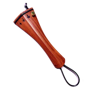 Viola Rosewood Rose Wood Hill Tailpiece Endline Tailgut Fine Tuner - Picture 1 of 3