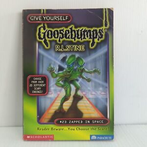 Give Yourself Goosebumps Ser.: Zapped in Space by R. L. Stine 1997 Vintage