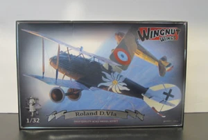 Roland D.VIa Wingnut Wings 1/32 kit modelo escala alta calidad 32022 NUEVO - Imagen 1 de 12