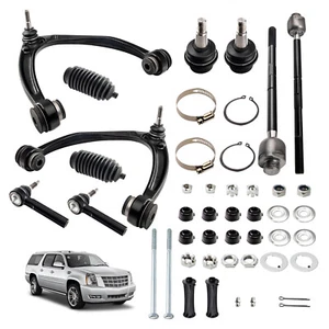 Brazo de control delantero interior exterior 12 piezas extremos de barra de amarre para GMC Yukon 2007-2014 - Imagen 1 de 13
