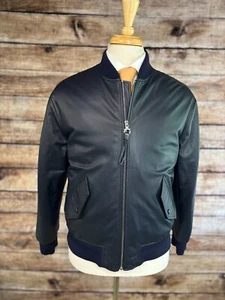 Salvatore Ferragamo Leather Goose Down Jacket Size 42 (52 EUR) - Picture 1 of 14