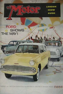 Motor magazine 12/10/1960 featuring Berkeley Bandit cutaway drawing, Motor Show - Picture 1 of 3