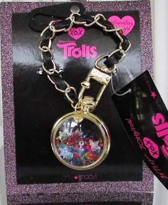 Bolso Betsey Johnson Dije Llavero Troll's Macy's Exclusivo Arco Iris Estrellas Cuentas Nuevo con Etiquetas Foto 1 de 3