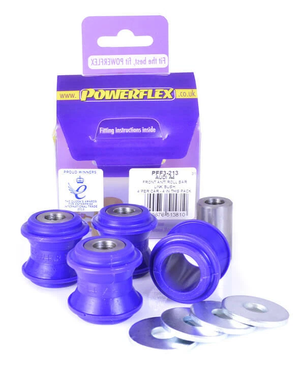 Per AUDI A6 S6 RS6 C5 Powerflex Boccola collegamento barra antirollio anteriore PFF3-213 - Immagine 1 di 1