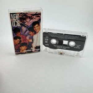 New Kids on The Block "Step By Step" Cassette NKOTB 1990 - Picture 1 of 2