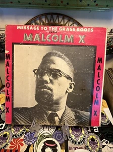 Message To The Grass Roots From Malcolm X LP AFRO Records AA-1264 Mono Tested - Picture 1 of 24