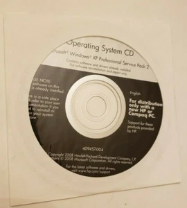 HP Compaq Operating System CD Windows XP Pro SP2 System Restore - Picture 1 of 1