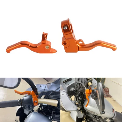 Palanca de embrague de freno de manillar para Harley Touring 08-13 Electra Road Street Glide Foto 1 de 4