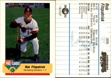 Rob Fitzpatrick 1994 Fleer ProCards #2095 Card *AutographDen*
